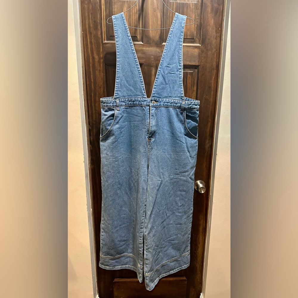 Denim Overall Jumpsuit